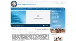 Desktop Screenshot of narayaneyehospital.org