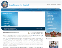 Tablet Screenshot of narayaneyehospital.org
